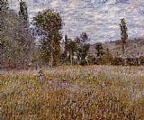 A Meadow by Claude Monet